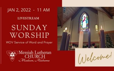 Livestream Worship – January 2, 2022